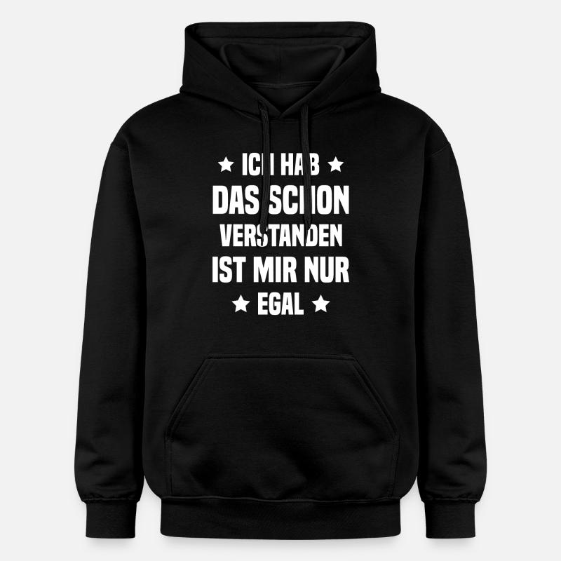 Je l’ai déjà compris - Sweat à capuche Softstyle® Gildan Unisexe - noir