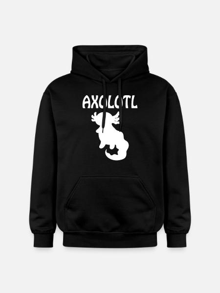 Axolotl - Gildan Unisex Softstyle® Midweight Hoodie - black