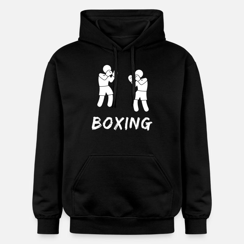 Boxe - Sweat à capuche Softstyle® Gildan Unisexe - noir