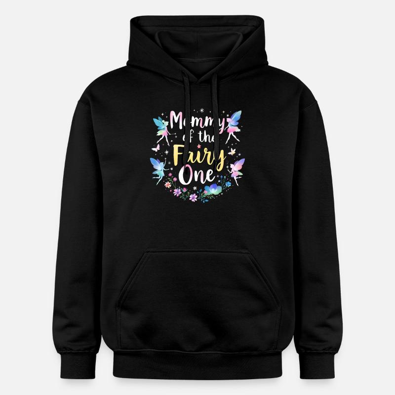 Maman de la Fée - Sweat à capuche Softstyle® Gildan Unisexe - noir