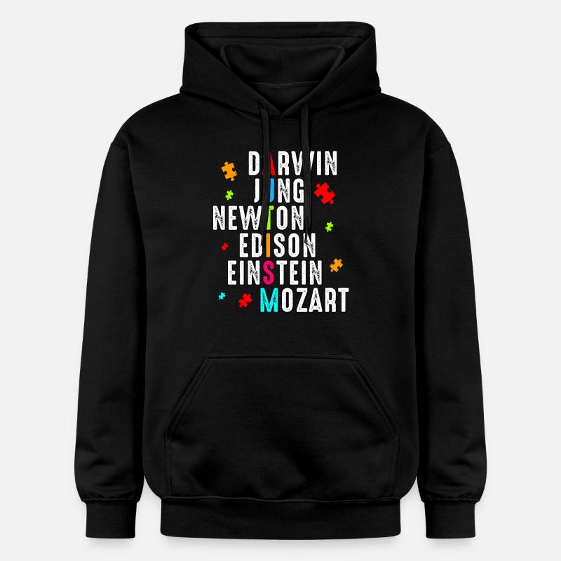 Autisme - Sweat à capuche Softstyle® Gildan Unisexe - noir