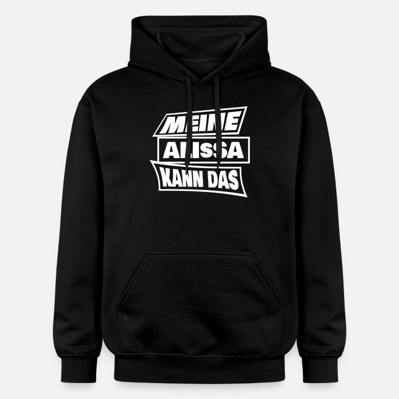 Cadeau pour Alissa - Sweat à capuche Softstyle® Gildan Unisexe - noir