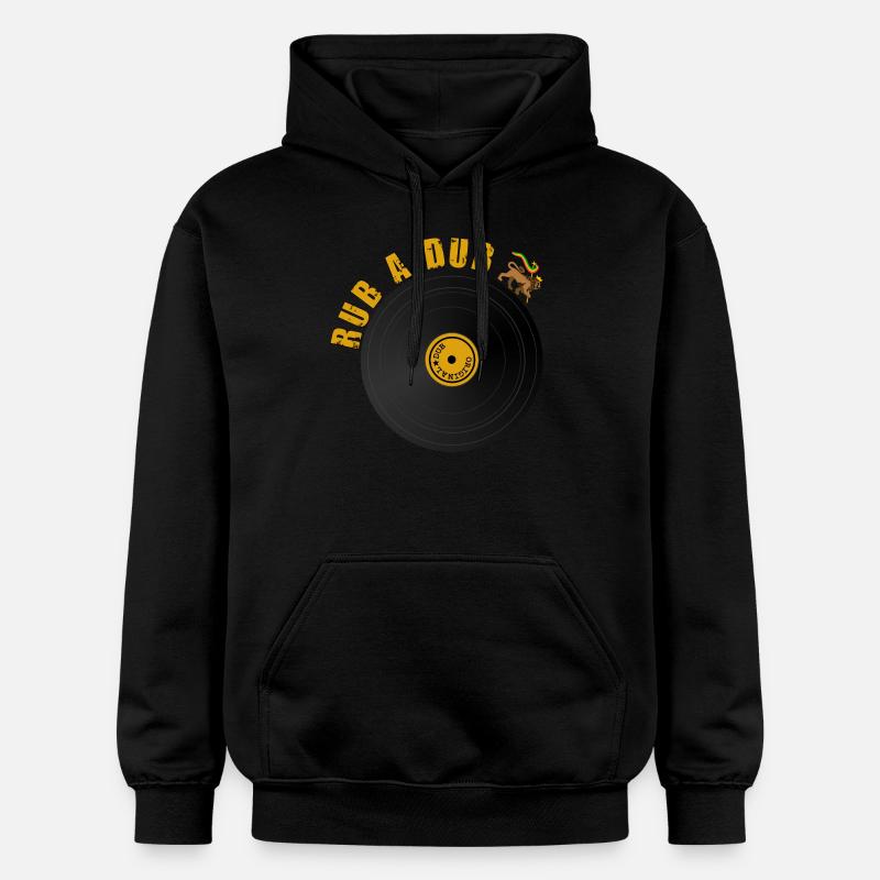 Roots Dub Reggae - Sweat à capuche Softstyle® Gildan Unisexe - noir