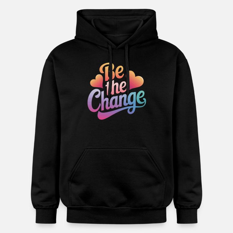 Altruisme Don désintéressé Donner d’école - Sweat à capuche Softstyle® Gildan Unisexe - noir