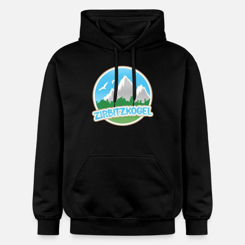 Zirbitzkogel Zirbitzkogel - Sweat à capuche Softstyle® Gildan Unisexe - noir