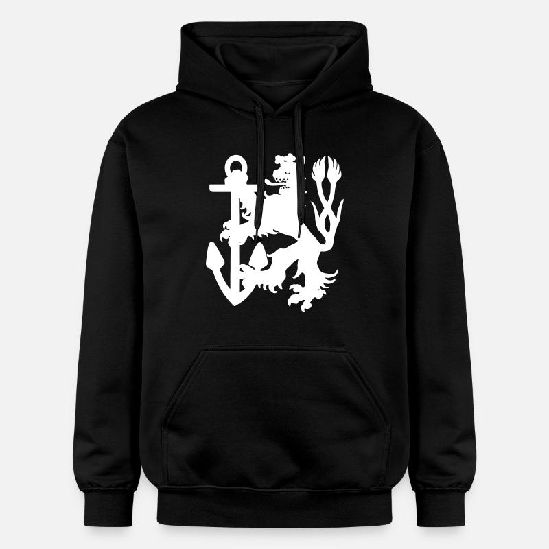 Düsseldorf - Düsseldorf Lion - Sweat à capuche Softstyle® Gildan Unisexe - noir