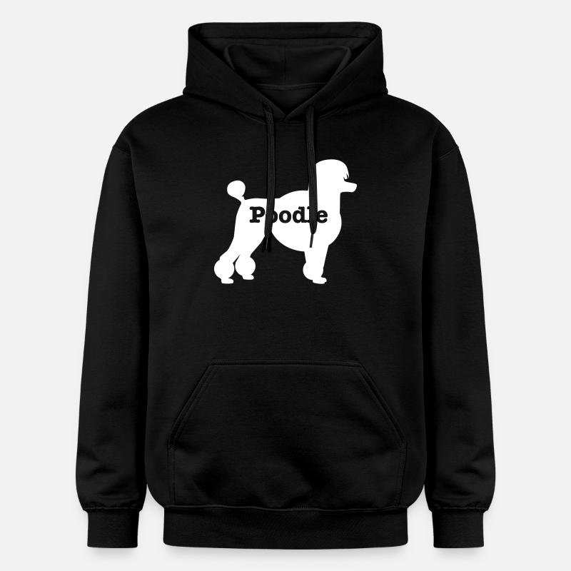 Caniche - Sweat à capuche Softstyle® Gildan Unisexe - noir