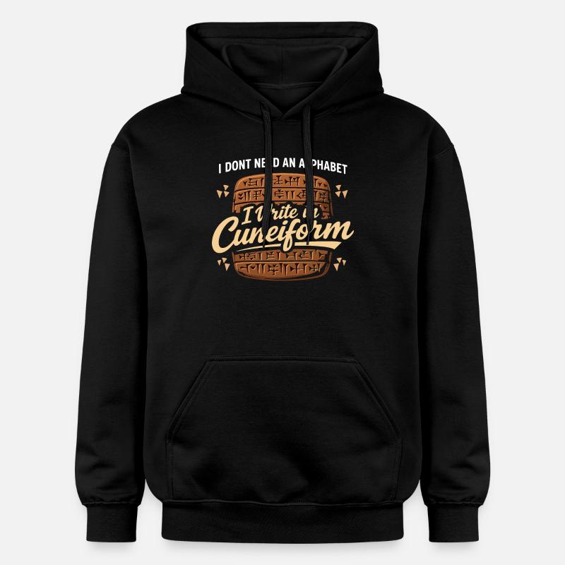 Mésopotamie ancienne, Sumérien - Sweat à capuche Softstyle® Gildan Unisexe - noir