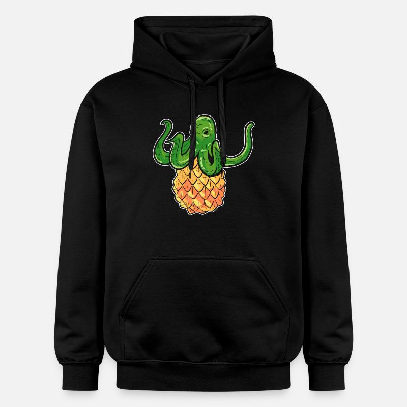 Ananas - Sweat à capuche Softstyle® Gildan Unisexe - noir