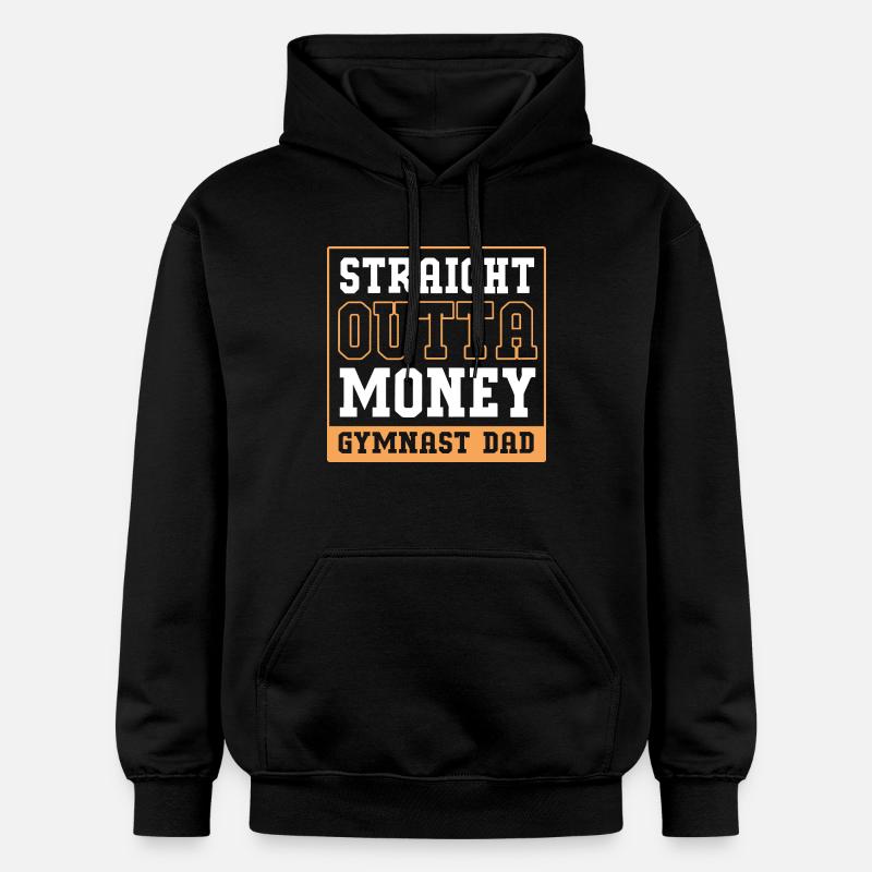 Gymnastes Athlétisme Gymnastique - Sweat à capuche Softstyle® Gildan Unisexe - noir