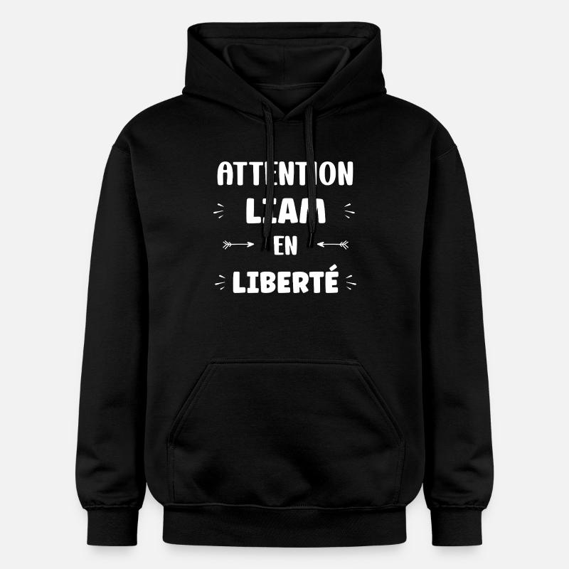 Liam - Sweat à capuche Softstyle® Gildan Unisexe - noir