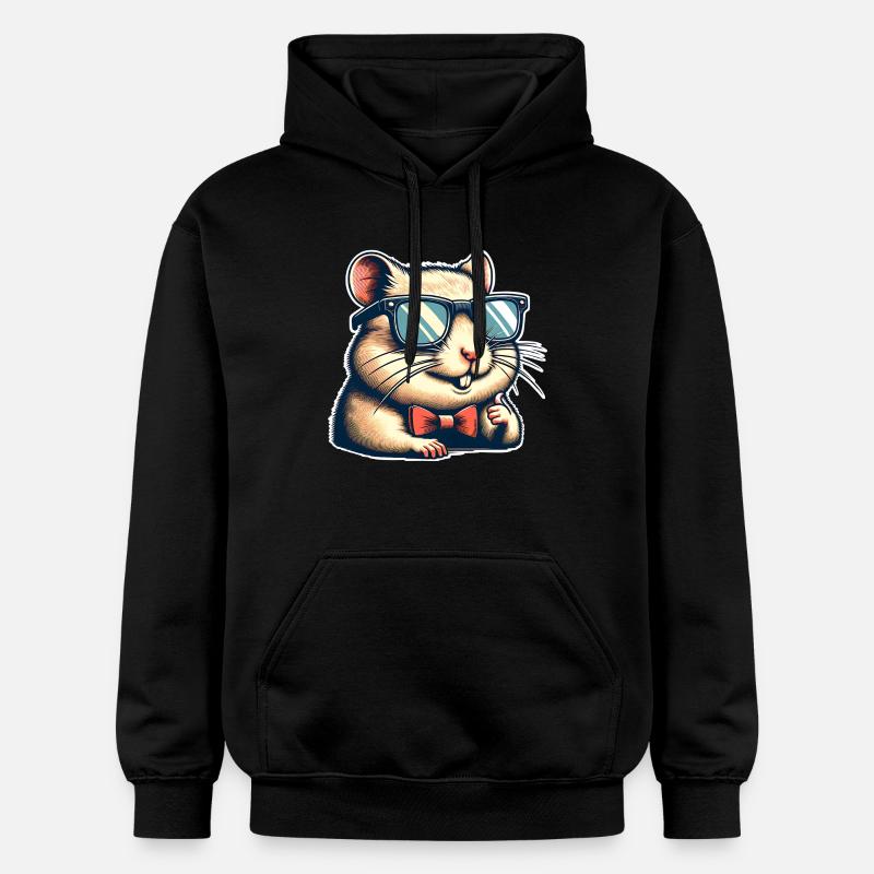 Hamster - Sweat à capuche Softstyle® Gildan Unisexe - noir