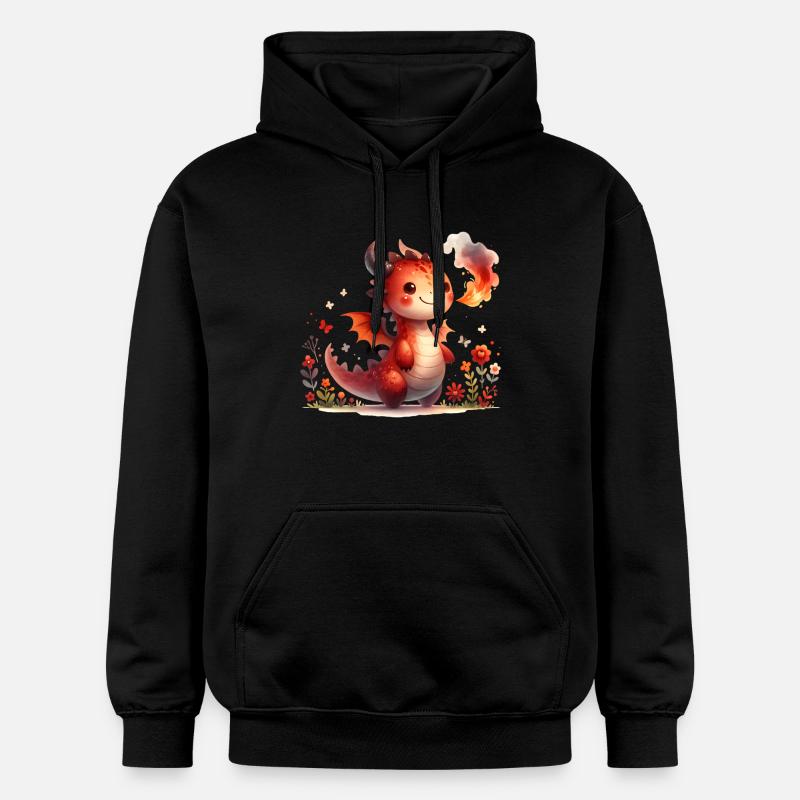 Dragon - Sweat à capuche Softstyle® Gildan Unisexe - noir