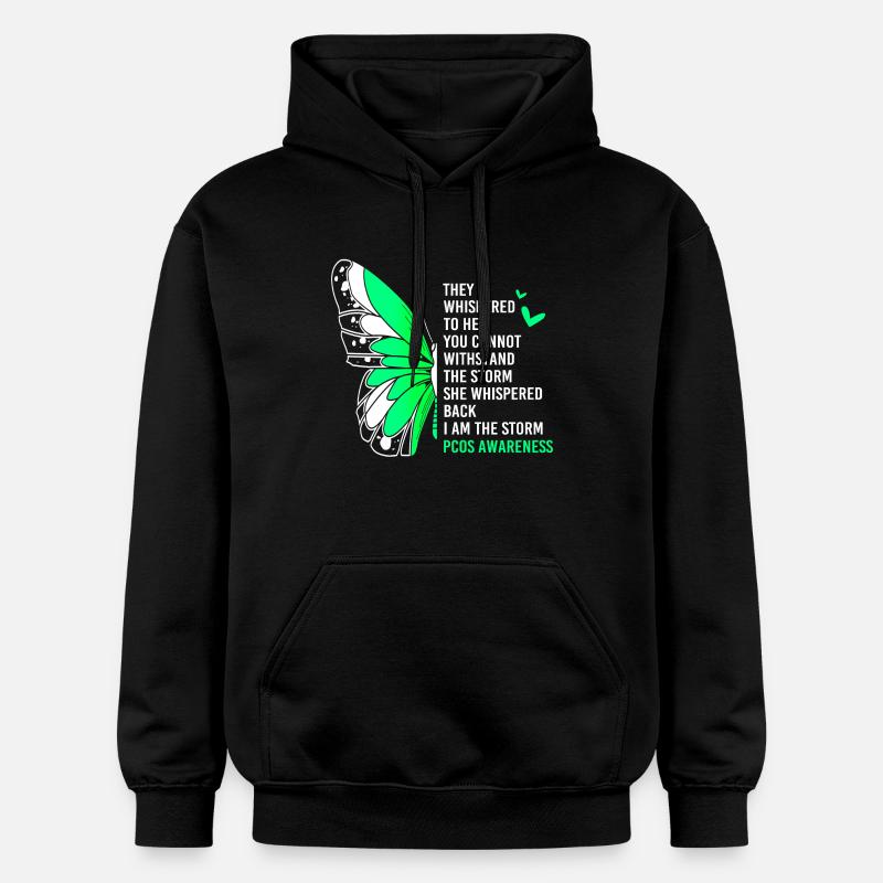 Sensibilisation au SOPK - Sweat à capuche Softstyle® Gildan Unisexe - noir