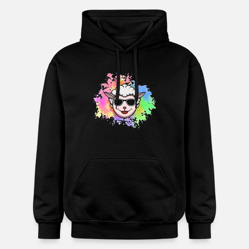 Schäfer Schaf - Gildan Unisex Softstyle® Midweight Hoodie - Schwarz