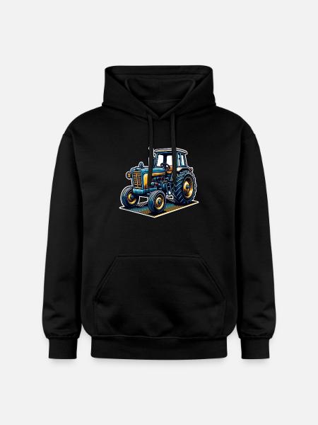 Tractor - Gildan Unisex Softstyle® Midweight Hoodie - black
