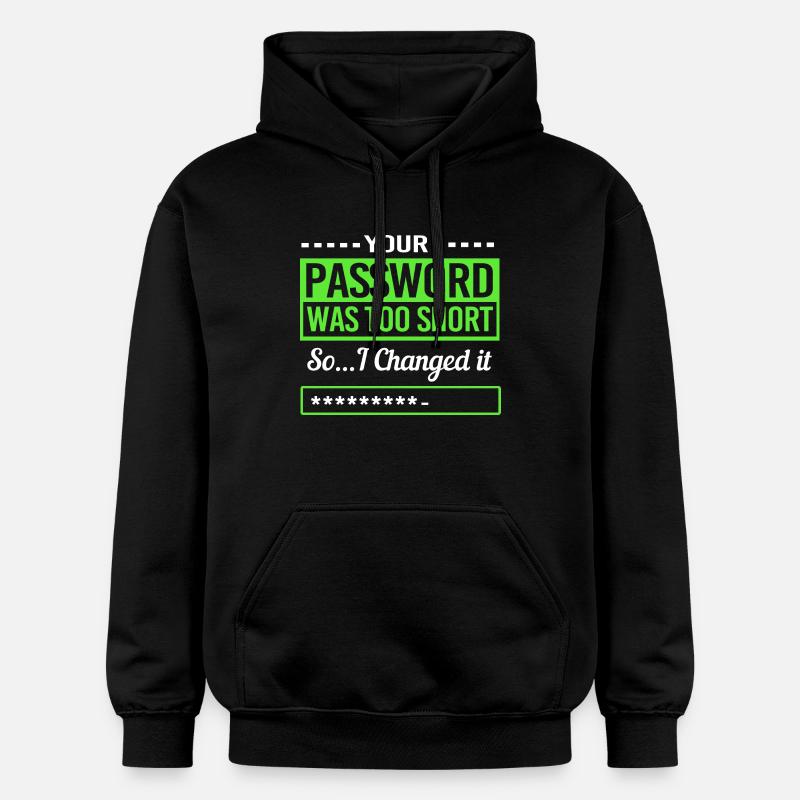 Cyber programmeur cybersécurité Hacker - Sweat à capuche Softstyle® Gildan Unisexe - noir