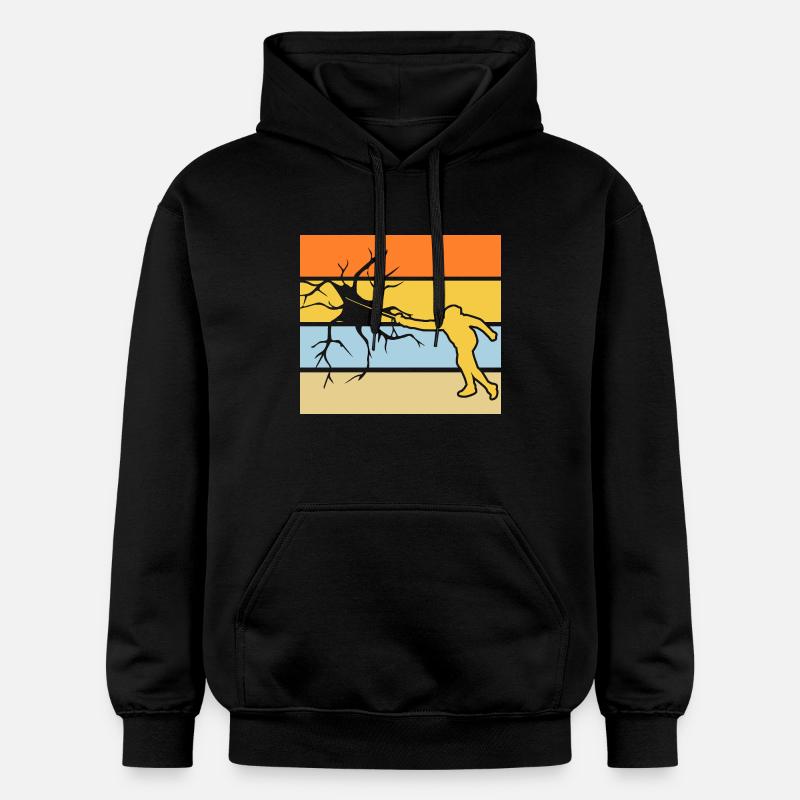 Clôture Clôture - Sweat à capuche Softstyle® Gildan Unisexe - noir
