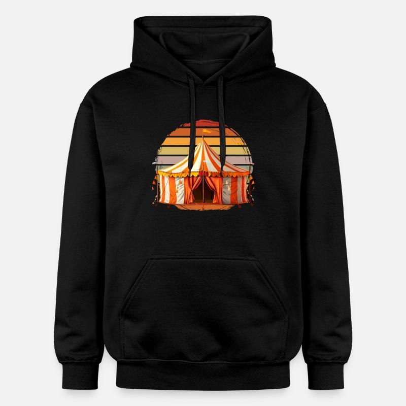 Cirque - Sweat à capuche Softstyle® Gildan Unisexe - noir