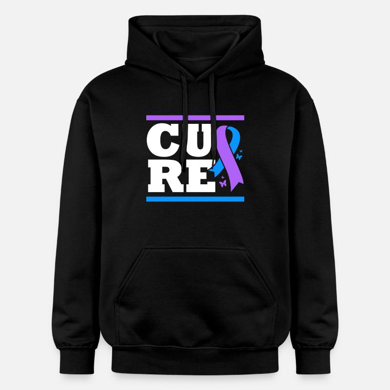 Rhumatismes Arthrite - Sweat à capuche Softstyle® Gildan Unisexe - noir
