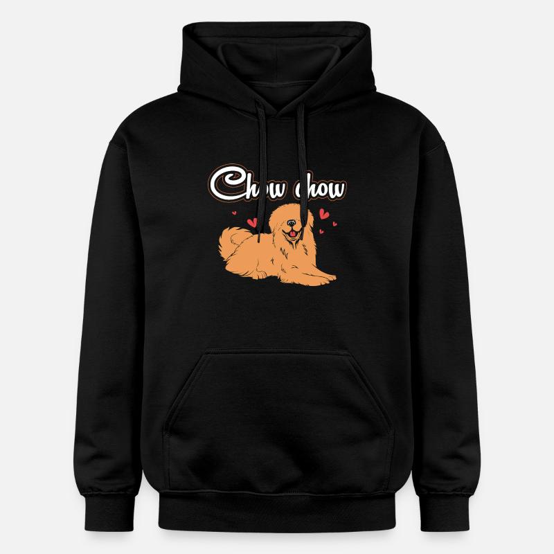 Chow Chow Chien - Sweat à capuche Softstyle® Gildan Unisexe - noir
