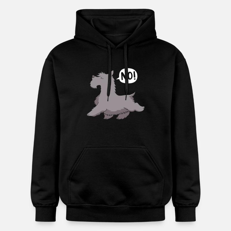 Terrier écossais - Sweat à capuche Softstyle® Gildan Unisexe - noir