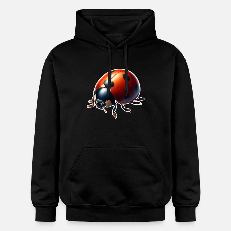 Coccinelle - Sweat à capuche Softstyle® Gildan Unisexe - noir