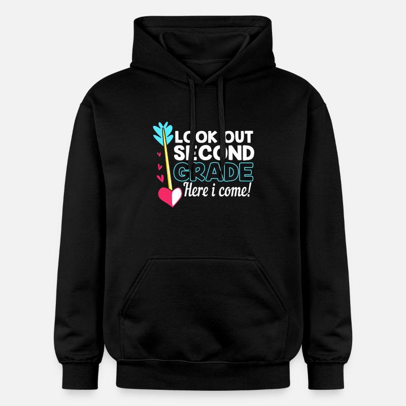 2. Klasse - Gildan Unisex Softstyle® Midweight Hoodie - Schwarz