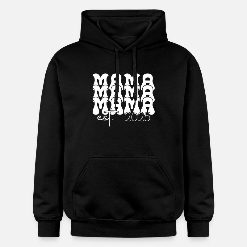 Mama Est 2025 - Sweat à capuche Softstyle® Gildan Unisexe - noir