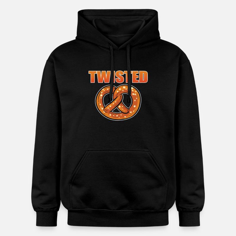 bretzel - Sweat à capuche Softstyle® Gildan Unisexe - noir