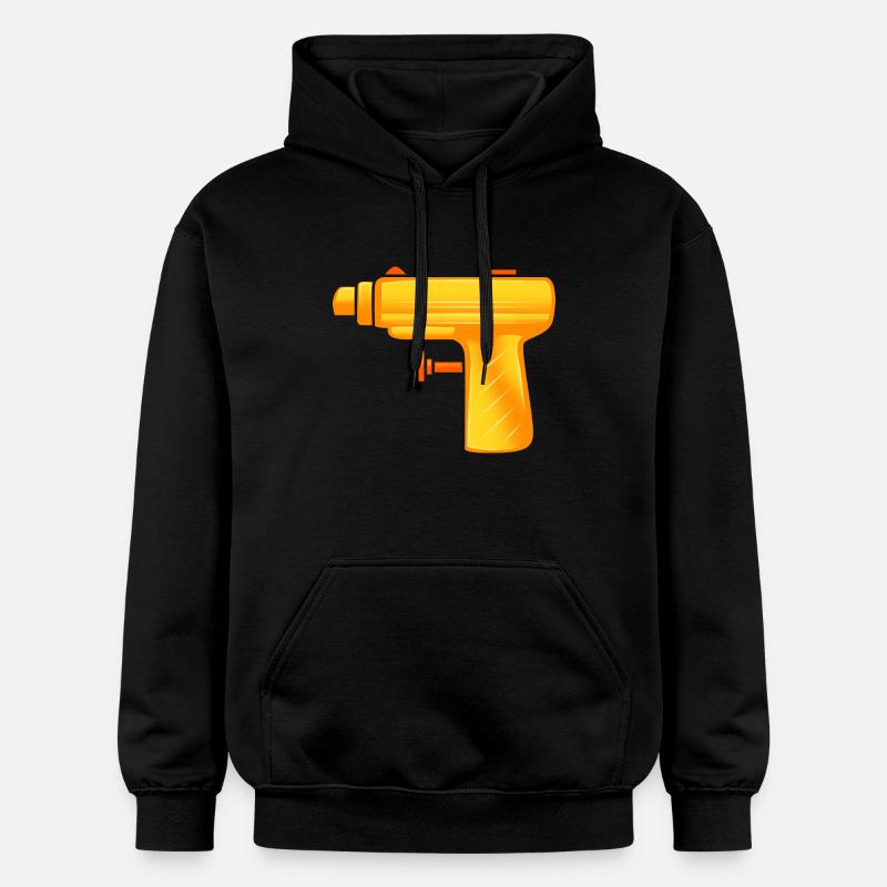 Pistolet à eau - Sweat à capuche Softstyle® Gildan Unisexe - noir