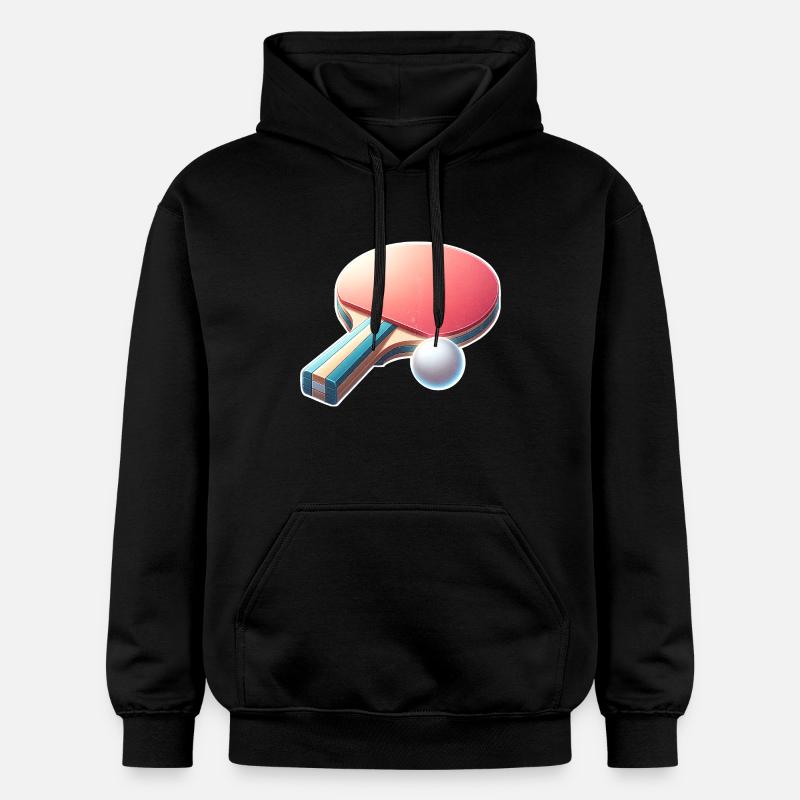 Ping-pong - Sweat à capuche Softstyle® Gildan Unisexe - noir