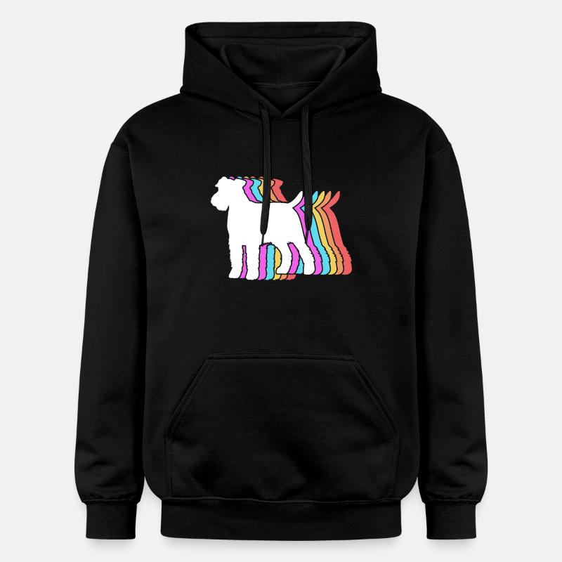 Airedale Terrier - Sweat à capuche Softstyle® Gildan Unisexe - noir