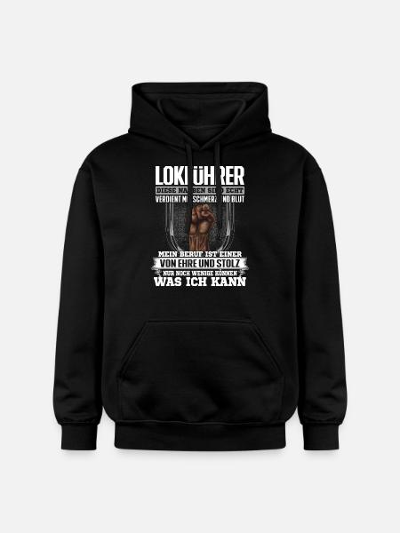 LOKFÜHRER - Ehre und Stolz - Gildan Unisex Softstyle® Midweight Hoodie - Schwarz
