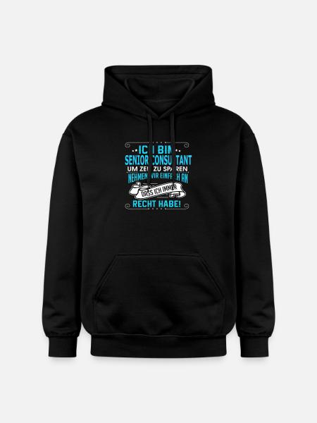 SENIOR CONSULTANT - Gildan Unisex Softstyle® Midweight Hoodie - Schwarz