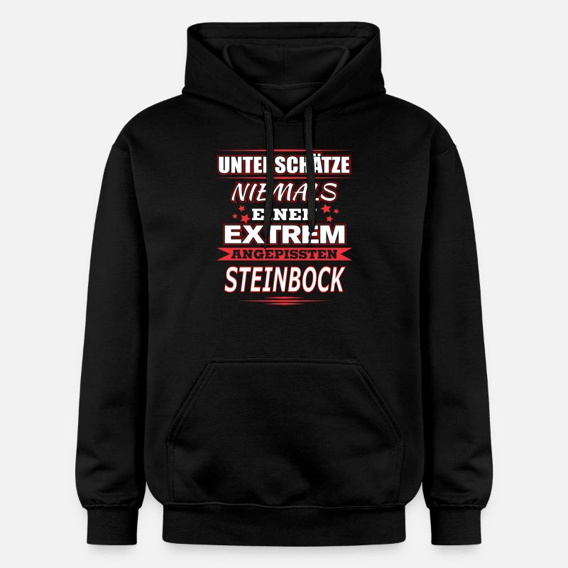 STEINBOCK - Gildan Unisex Softstyle® Midweight Hoodie - Schwarz