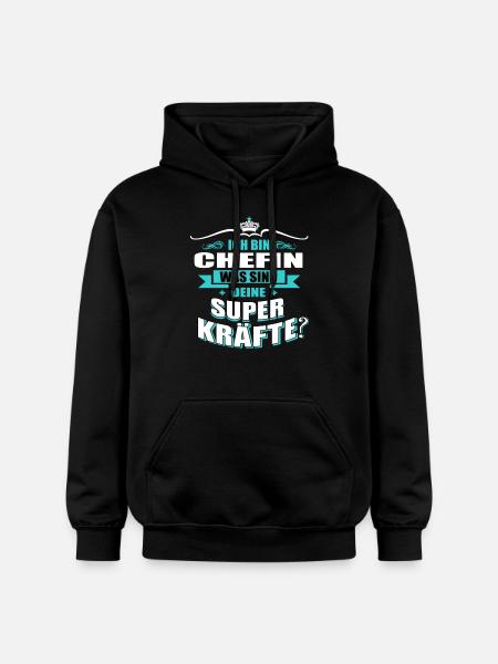 CHEFIN-Superkräfte GESCHENK - Gildan Unisex Softstyle® Midweight Hoodie - Schwarz