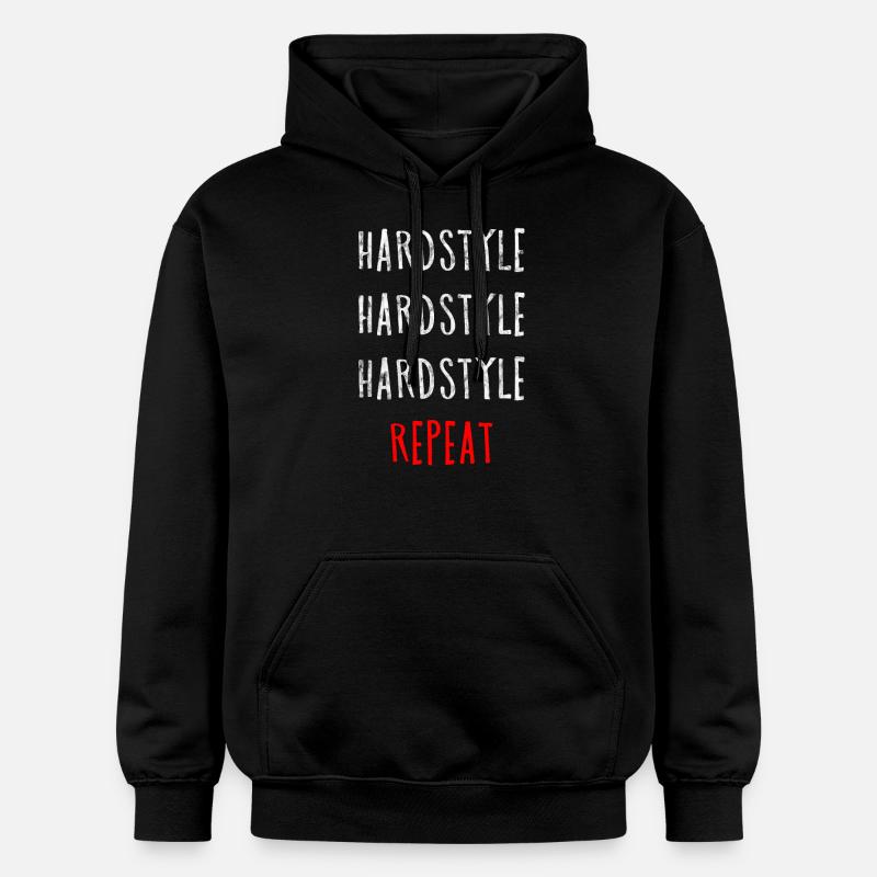 Hardstyle - Sweat à capuche Softstyle® Gildan Unisexe - noir
