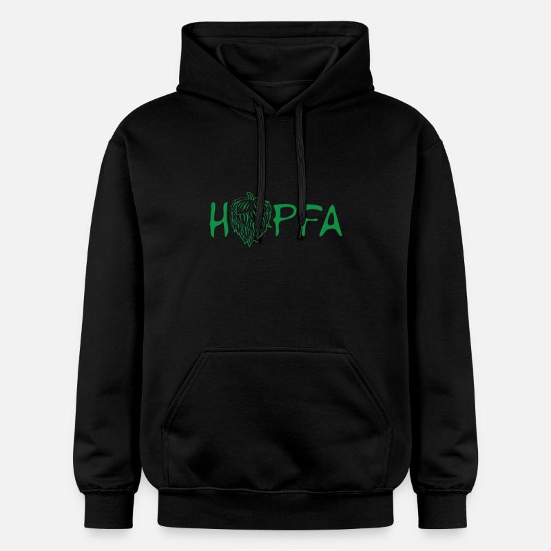 houblon - Sweat à capuche Softstyle® Gildan Unisexe - noir