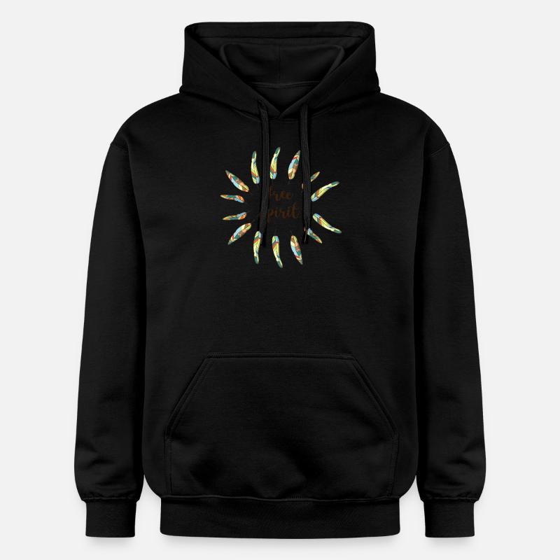 libre - Sweat à capuche Softstyle® Gildan Unisexe - noir