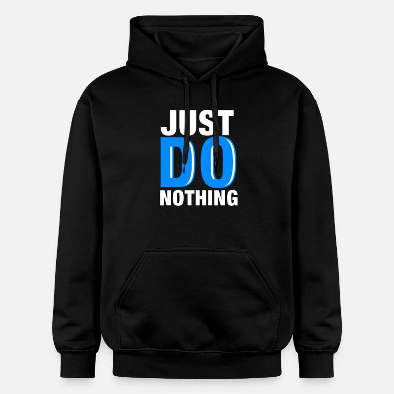 Ne fais rien - Sweat à capuche Softstyle® Gildan Unisexe - noir