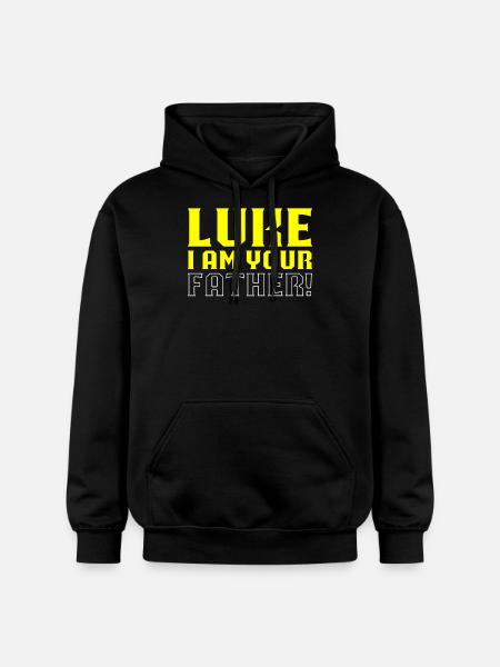 Luke I am your father - Gildan Unisex Softstyle® Midweight Hoodie - black