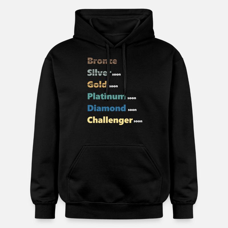 Classement Elo Platinum - Sweat à capuche Softstyle® Gildan Unisexe - noir