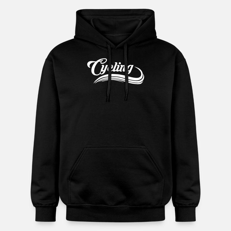 cyclisme - Sweat à capuche Softstyle® Gildan Unisexe - noir