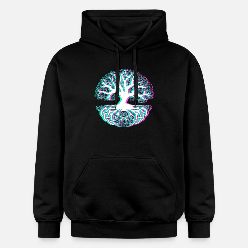 arbre - Sweat à capuche Softstyle® Gildan Unisexe - noir