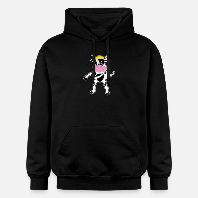 Floss Dance Déplacer Cow - Sweat à capuche Softstyle® Gildan Unisexe - noir