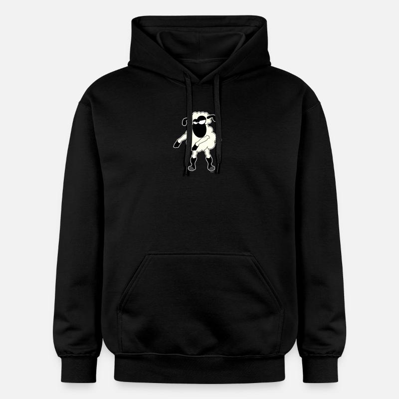 Floss Dance Move Sheep - Gildan Unisex Softstyle® Midweight Hoodie - black