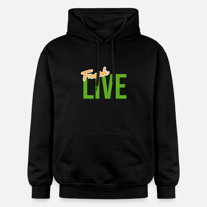 Frais en direct - Sweat à capuche Softstyle® Gildan Unisexe - noir