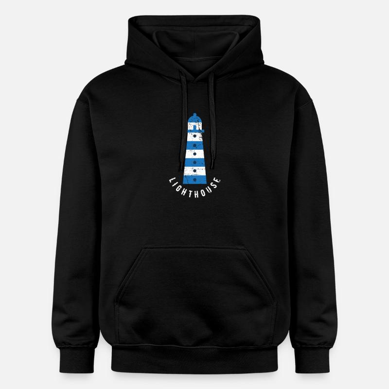 Light house - Phare - Sweat à capuche Softstyle® Gildan Unisexe - noir
