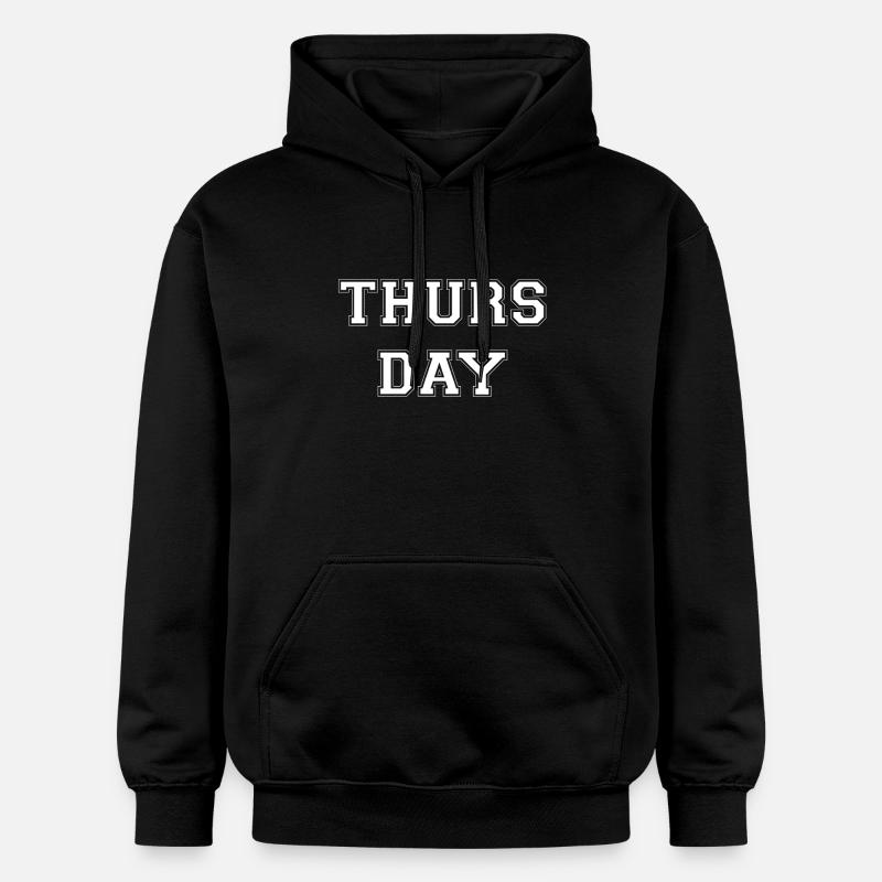 Thursday jeudi - Sweat à capuche Softstyle® Gildan Unisexe - noir